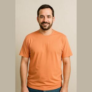 Augusta Sportswear Orange Polyester Athletic T Shirt Large
